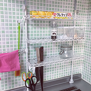 ダイソー 包丁収納のアイデア おしゃれなインテリア実例 Roomclip ルームクリップ