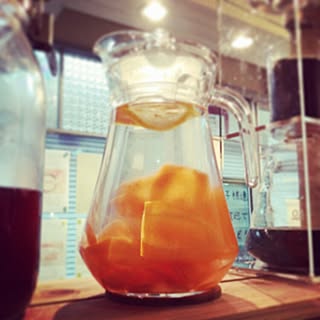 キッチン/フレーバーウォーター/デトックスウォーター/DIY/あるcafe...などのインテリア実例 - 2016-09-04 00:50:03