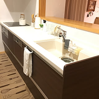 キッチン/シンク下収納/シンク/ナチュラルインテリア/シンプルナチュラル...などのインテリア実例 - 2017-11-30 22:32:16