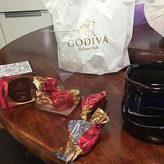 リビング/ママ友に感謝/GODIVA/7人家族/安く済ませたい!!...などのインテリア実例 - 2019-02-15 12:26:10