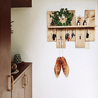 玄関棚diyのインテリア 手作りの実例 Roomclip ルームクリップ