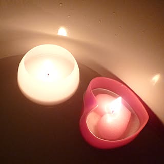 バス/トイレ/キャンドルのインテリア実例 - 2012-04-17 23:09:37