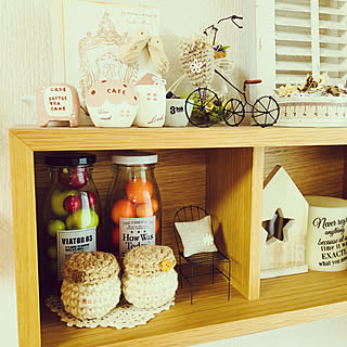 棚/kotoriさんの作品♡/RCの出会いに感謝♡/いいね♡フォロー♡コメント♡感謝です!/Instagram→mari.o18...などのインテリア実例 - 2018-08-20 13:26:32