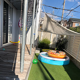 お庭でプールのインテリア実例 Roomclip ルームクリップ