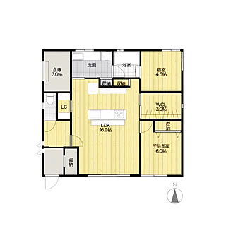間取り いぬと暮らすのインテリア実例 Roomclip ルームクリップ