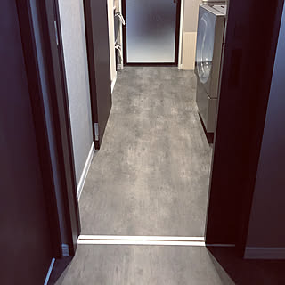 クッションフロア/床材/モノトーン/平屋/ブラック...などのインテリア実例 - 2020-01-24 20:08:40