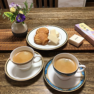 チーク材のプレート/富山土産 月世界/伊勢志摩土産 シェル・レーヌ/WEDGWOOD CLIO/WEDGWOOD CURZON...などのインテリア実例 - 2019-06-16 22:59:04