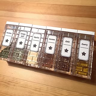 キッチン/100均/DIY/seria/ラベル自作...などのインテリア実例 - 2017-01-31 17:28:02