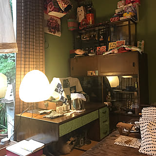 部屋全体/築60年の6畳の木造平屋の家/築60年の鉄筋長屋/二住生活/東京の家...などのインテリア実例 - 2018-07-05 09:28:23