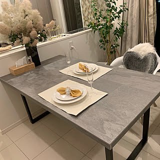 マンション/タイル/タイル貼り/テーブル/ダイニングテーブル...などのインテリア実例 - 2019-07-10 18:08:20