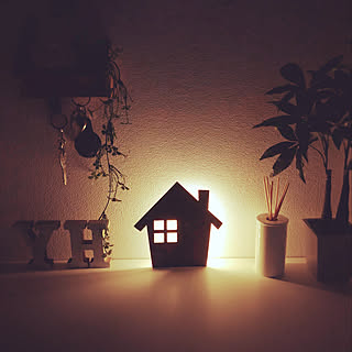 玄関/入り口/北欧/フェイクグリーン/ウォールライト/マイディスプレイスペースのインテリア実例 - 2018-02-14 18:00:37