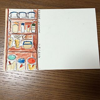 机/水彩絵の具のインテリア実例 - 2016-07-05 21:29:16