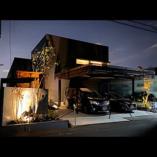 植栽ライトアップのインテリア実例 Roomclip ルームクリップ