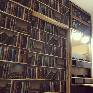 壁紙 ハリーポッター風のおしゃれなアレンジ 飾り方のインテリア実例 Roomclip ルームクリップ