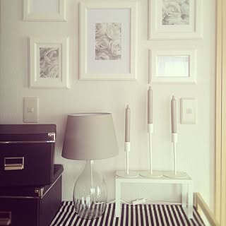 リビング/IKEA/照明/額縁/フォトフレーム...などのインテリア実例 - 2012-11-07 15:27:28