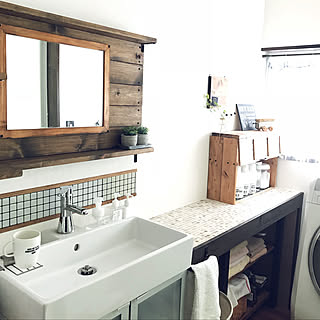 Ikea洗面台のインテリア実例 Roomclip ルームクリップ