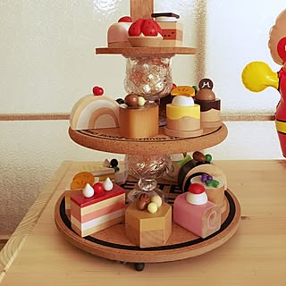 ケーキスタンドdiyのインテリア 手作りの実例 Roomclip ルームクリップ