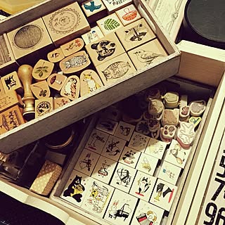 リビング/まだまだあります。/コレクションしてるもの/収集癖あり/スタンプ...などのインテリア実例 - 2016-09-26 09:04:02