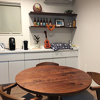 ダイニングテーブル チェア ハワイアンインテリアのインテリア実例 Roomclip ルームクリップ