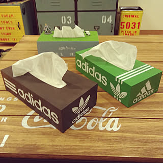 ティッシュケース Diyのインテリア 手作りの実例 Roomclip ルームクリップ