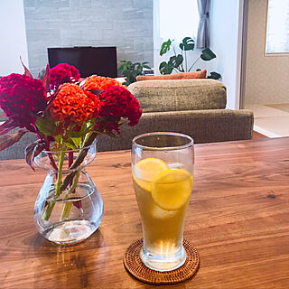 花瓶 ケイトウのおしゃれなアレンジ 飾り方のインテリア実例 Roomclip ルームクリップ
