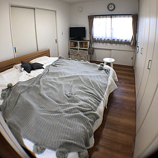 寝室 シングルベッド2台のインテリア実例 Roomclip ルームクリップ
