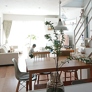 部屋全体/リビングダイニング/一戸建て/注文住宅/シンプルインテリア...などのインテリア実例 - 2020-02-24 12:08:03