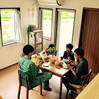 リビング/ガラスショーケース/ヒンメリ/朝食/北海道...などのインテリア実例 - 2018-06-15 07:58:42