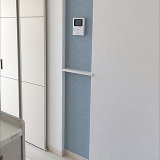 女性の、3LDK、家族住まいの「棚」についてのインテリア実例