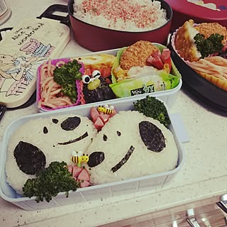 キッチン/娘のお弁当♡/スヌーピー♡/RCの出会いに感謝♡/フォロワーの皆様に感謝です♫...などのインテリア実例 - 2017-03-28 06:32:36