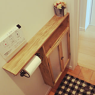 アイアントイレットペーパーホルダーのインテリア実例 Roomclip ルームクリップ