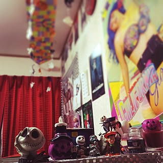 ベッド周り ティムバートンのインテリア実例 Roomclip ルームクリップ ベッド周り ティムバートンのインテリア実例 Roomclip ルームクリップ