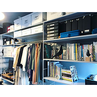 無印良品 ユニットシェルフ バンカーズボックスのまとめページ Roomclip ルームクリップ