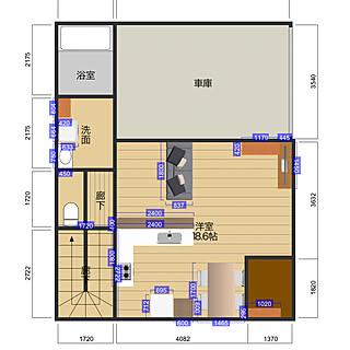 間取り 間取りtouch のインテリア実例 Roomclip ルームクリップ