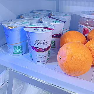 冷蔵庫/2020.2.22/purnatur/ピュアナチュール/ベルギーヨーグルト...などのインテリア実例 - 2020-02-22 21:30:43