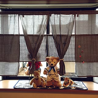 出窓カーテンのインテリア実例 Roomclip ルームクリップ