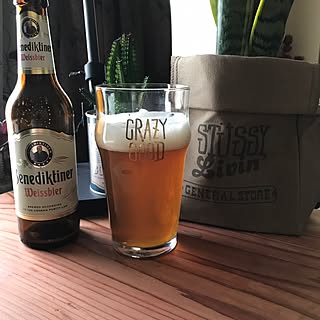 机/グラス/無垢/morning bier!/Bier...などのインテリア実例 - 2017-05-01 08:51:01