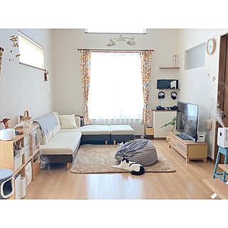 スタッキングシェルフ/無印良品/体にフィットするソファ/ソファー/ig→myha1106...などのインテリア実例 - 2020-01-21 21:38:09