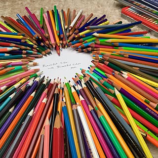 CARAN D'ACHE/Holbein/色鉛筆/画材/文房具...などのインテリア実例 - 2015-04-12 14:55:25