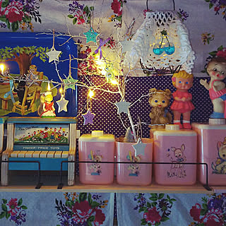 壁/天井/カラフル/築60年/コメントありがとう♡/いいね♡ありがと...などのインテリア実例 - 2017-12-10 13:39:38