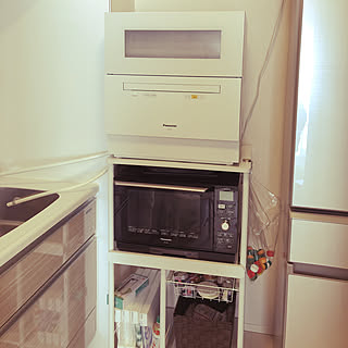 キッチン/Panasonicキッチン/食器洗い乾燥機/Panasonic/賃貸...などのインテリア実例 - 2018-01-06 13:44:46