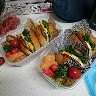 キッチン/イイね!押し逃げお許しください。/どーでしょー(*/ω\*)/娘のお弁当♡/おはようございます✩.*˚のインテリア実例 - 2017-03-29 07:16:33