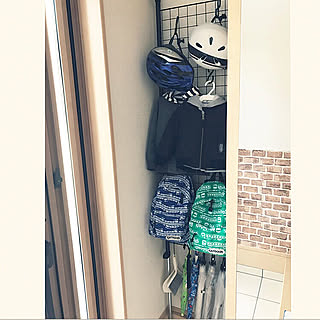 ヘルメット収納のインテリア実例 Roomclip ルームクリップ