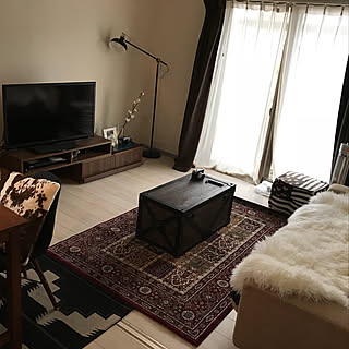 ニトリ ペルシャ絨毯風のインテリア実例 Roomclip ルームクリップ