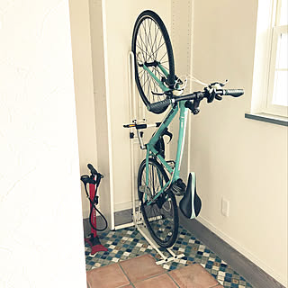 シューズクローク テラコッタタイルのインテリア実例 | RoomClip