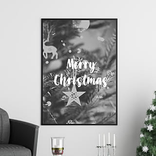 Christmas/照明/大理石調/命名紙/ニトリ...などのインテリア実例 - 2019-12-04 07:26:23