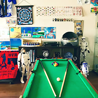 リビング ビリヤード台のインテリア実例 Roomclip ルームクリップ