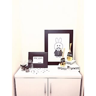 玄関/入り口/賃貸/モノトーン/シンプルナチュラル/白黒好き...などのインテリア実例 - 2015-07-22 01:58:13