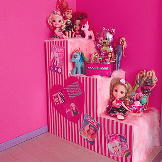 ドール Barbieのインテリア実例 Roomclip ルームクリップ