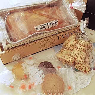 棚/手作りお菓子♡/お礼便♡/いいね、フォロー本当に感謝です♡/ラッピング可愛い★☆(*´з`*)☆★...などのインテリア実例 - 2017-06-06 20:56:40